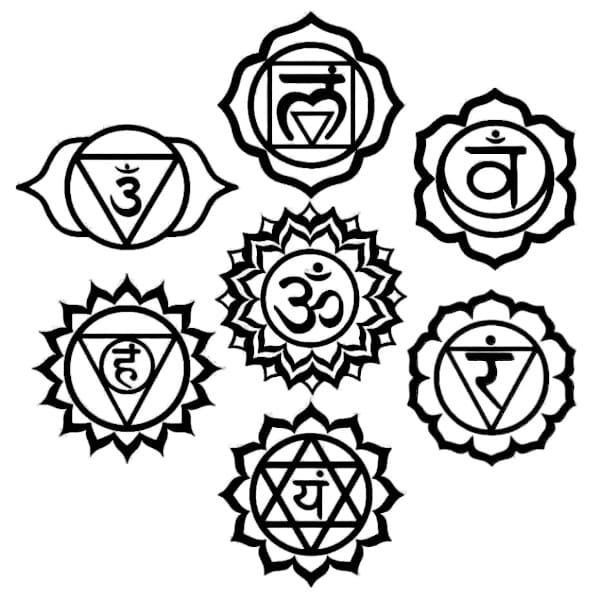 7 Chakras symbol