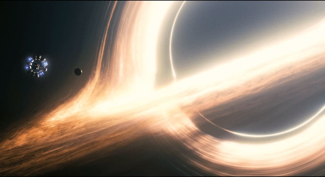 Black hole in space