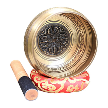 Bol tibétain purification pierres