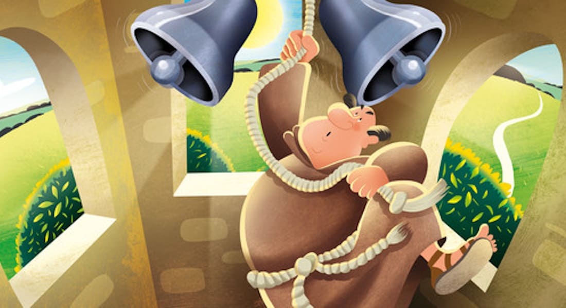 FrĂšre Jacques ringing the bells