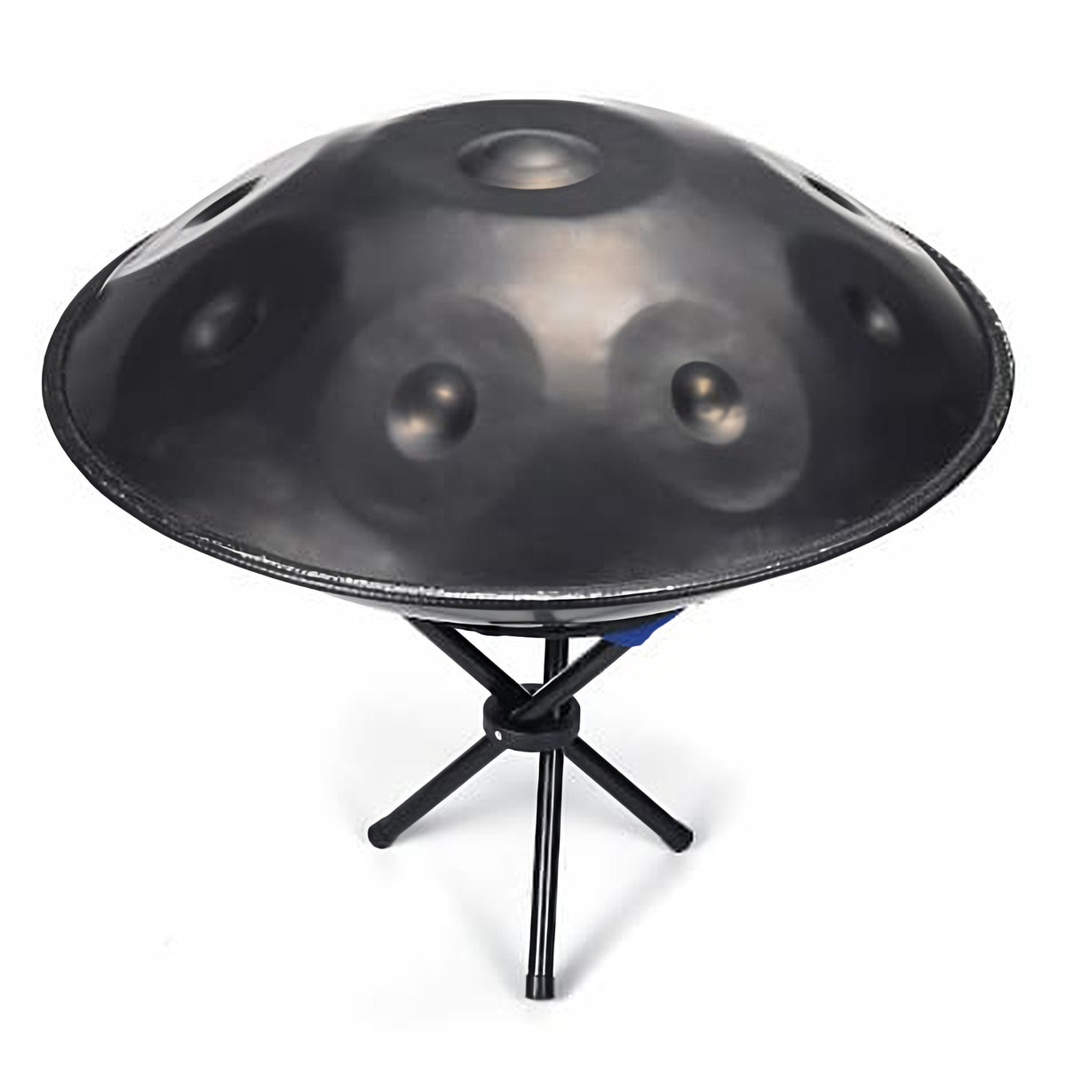 Handpan tripod with instrument