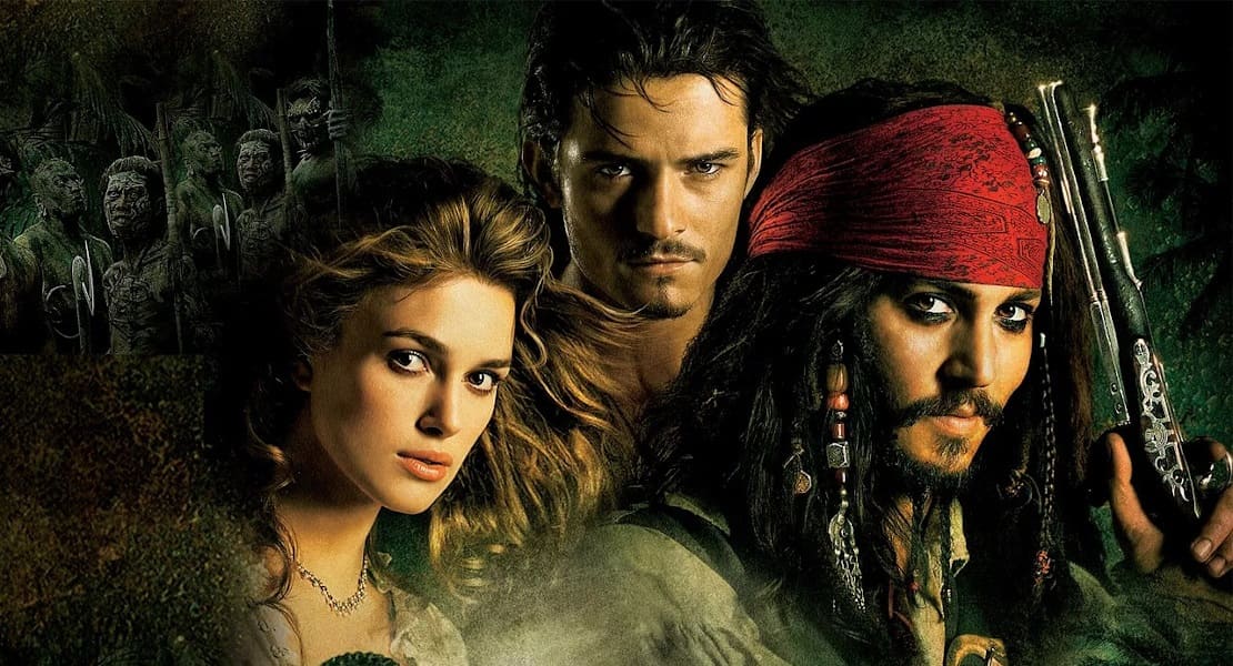 Jack Sparrow, William Turner and Elizabeth Swann