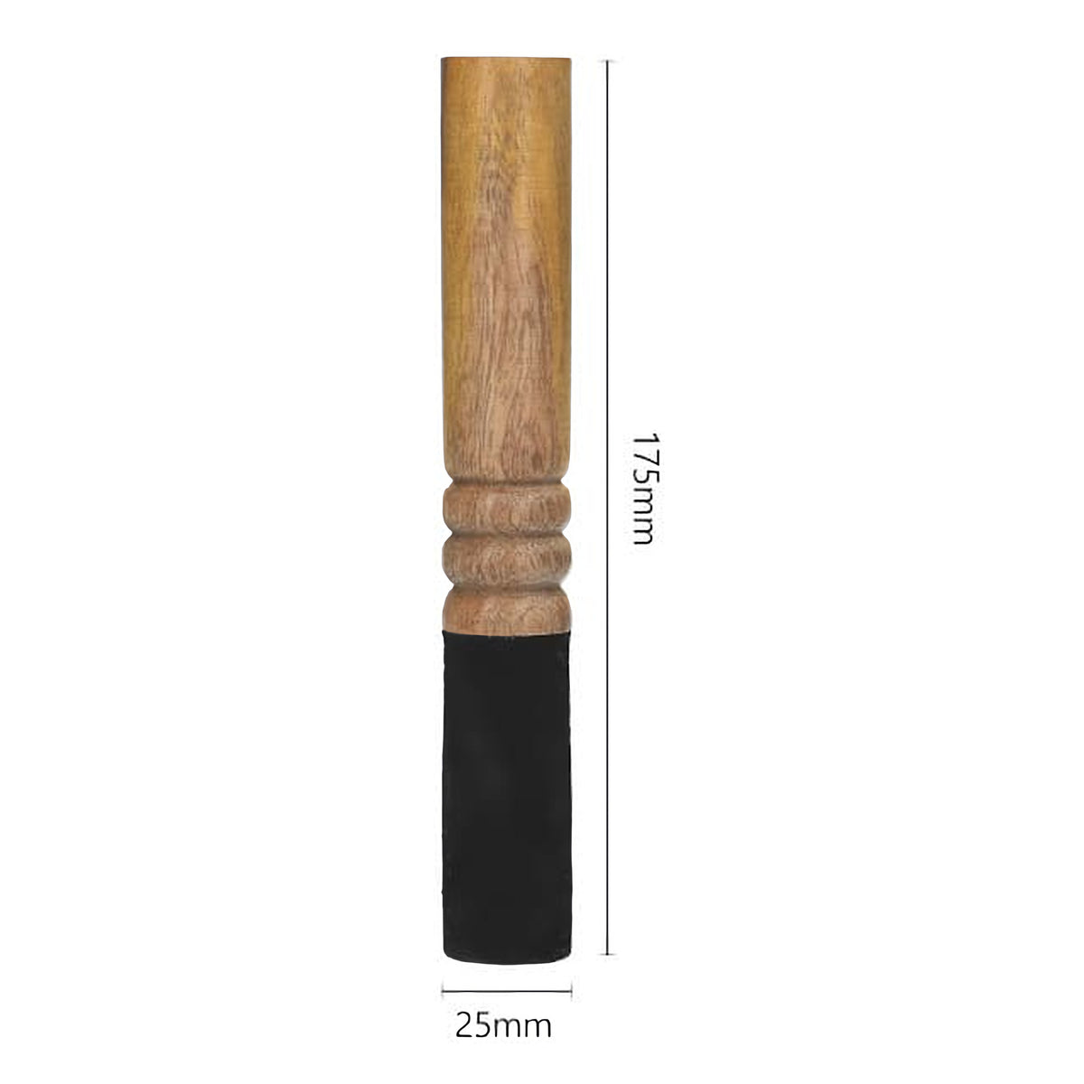 Maillet bol tibétain n°4 dimensions