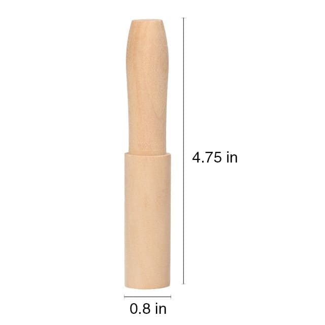 Tibetan singing bowl mallet No. 1 dimensions