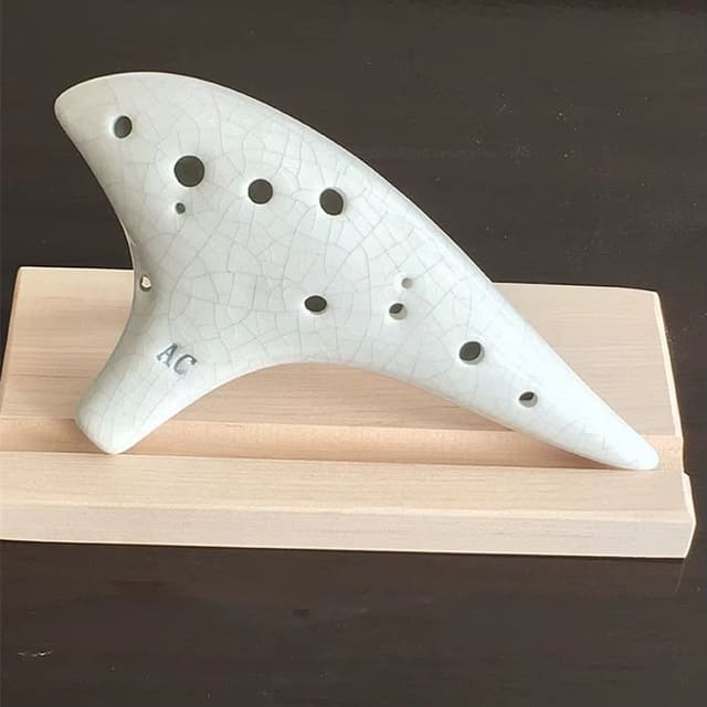 Ocarina blanc présentation