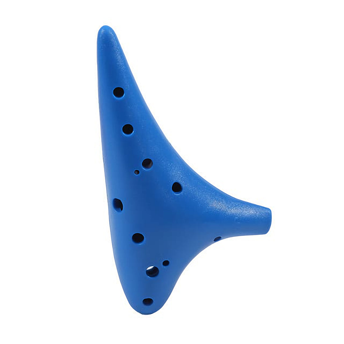 Blue plastic ocarina