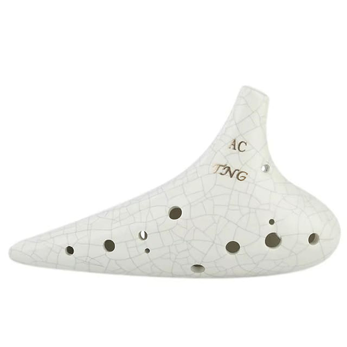 White traditional ocarina