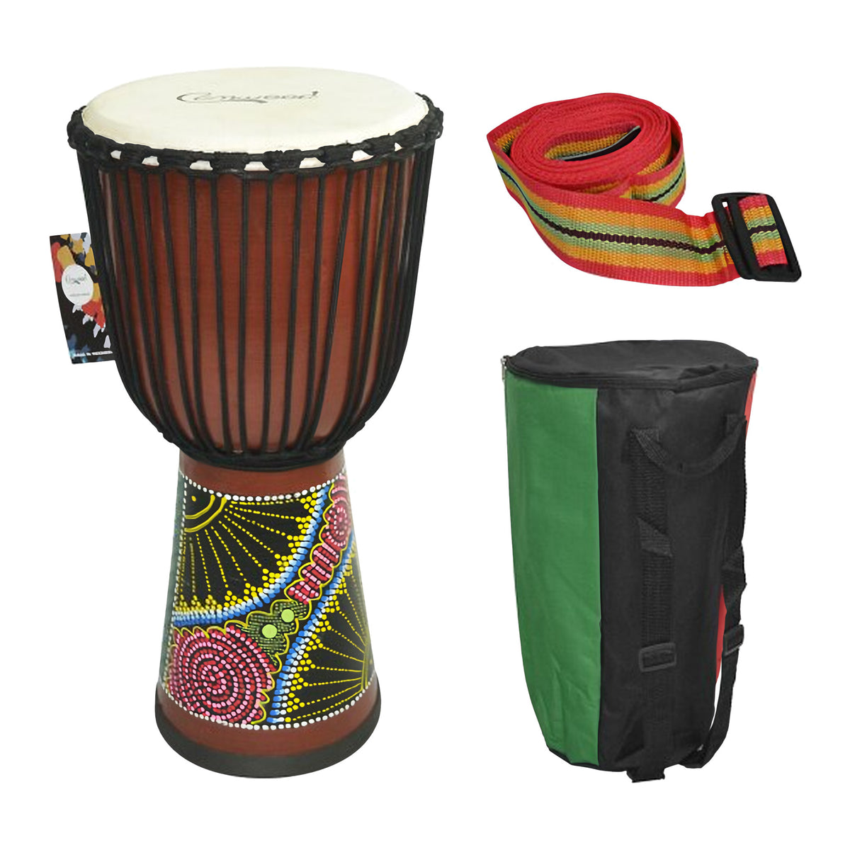 Djembe and case