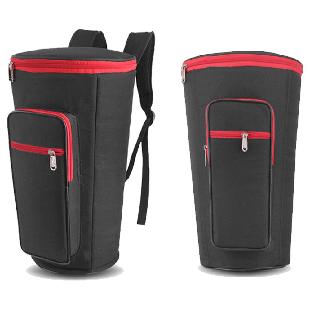 Black djembe bag