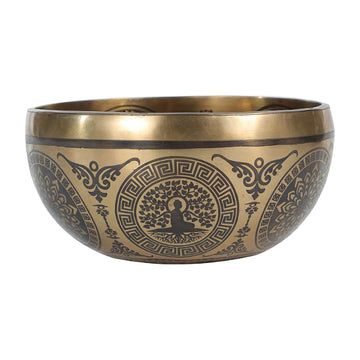 Engraved Singing Bowl