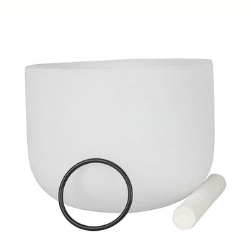 Frosted Crystal Singing Bowl