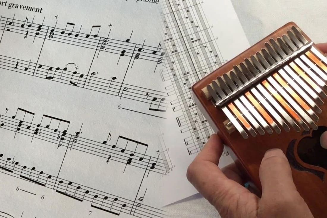 Comment convertir ou transposer une partition pour le kalimba ?