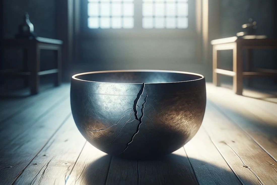 Est-il possible de réparer un Bol Tibétain cassé ?