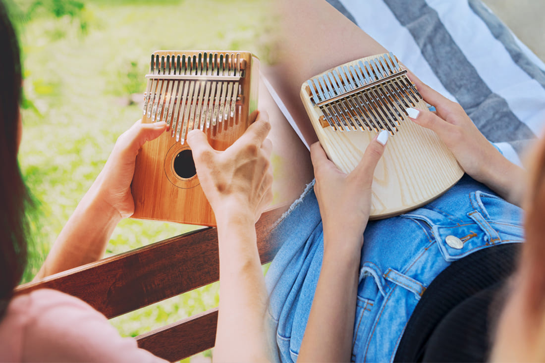 Kalimba Avec Caisse de Résonance ou Sans Trou ?