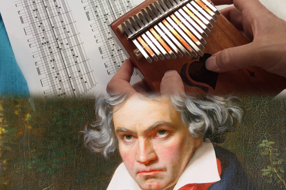 Partition Kalimba Beethoven Lettre À Élise