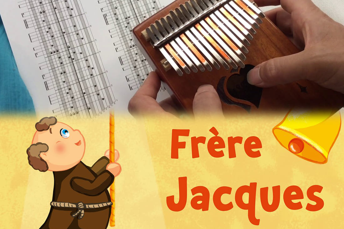 Partition Kalimba Frère Jacques