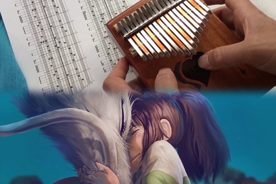 Partition Kalimba Ghibli Le Voyage De Chihiro