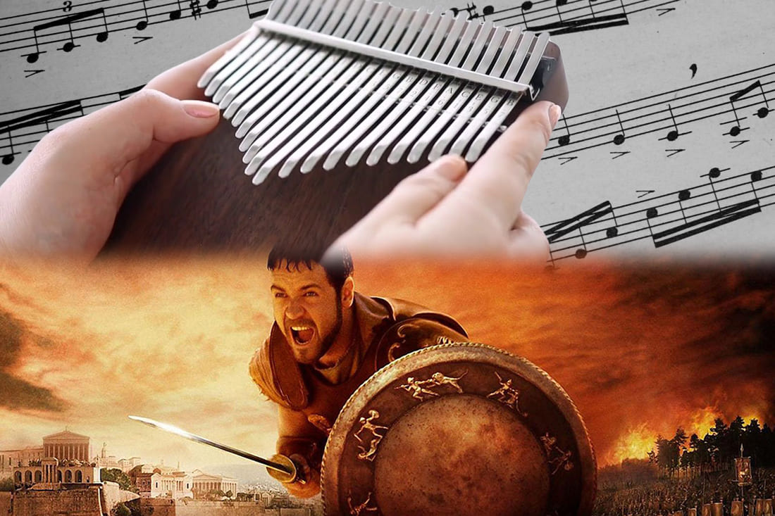 Partition Kalimba Gladiator