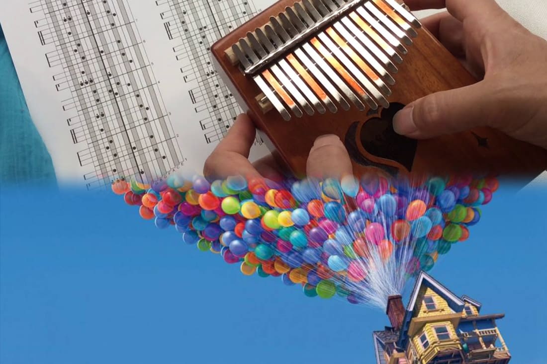 Partition Kalimba Là-Haut