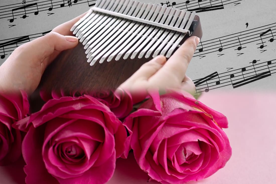 Partition Kalimba La Vie en Rose