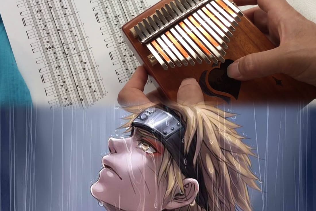 Partition Kalimba Naruto Sadness And Sorrow