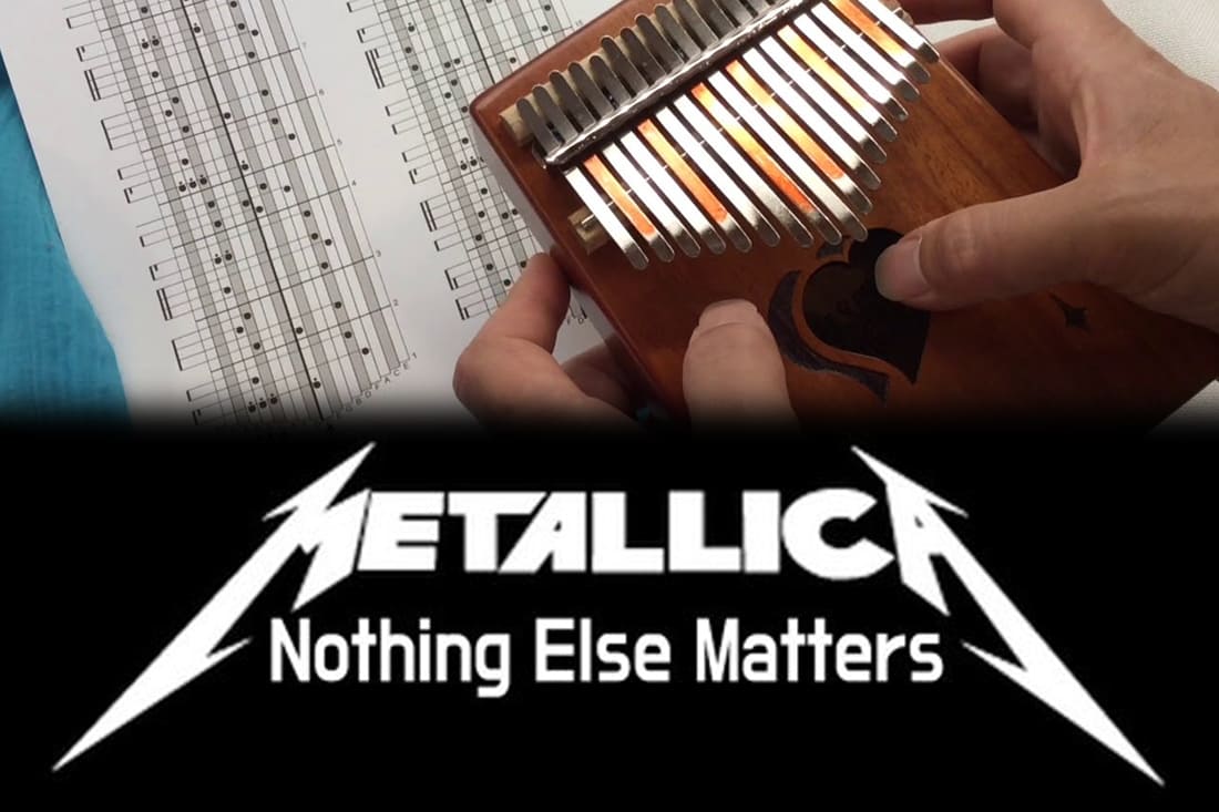 Partition Kalimba Nothing Else Matters Metallica