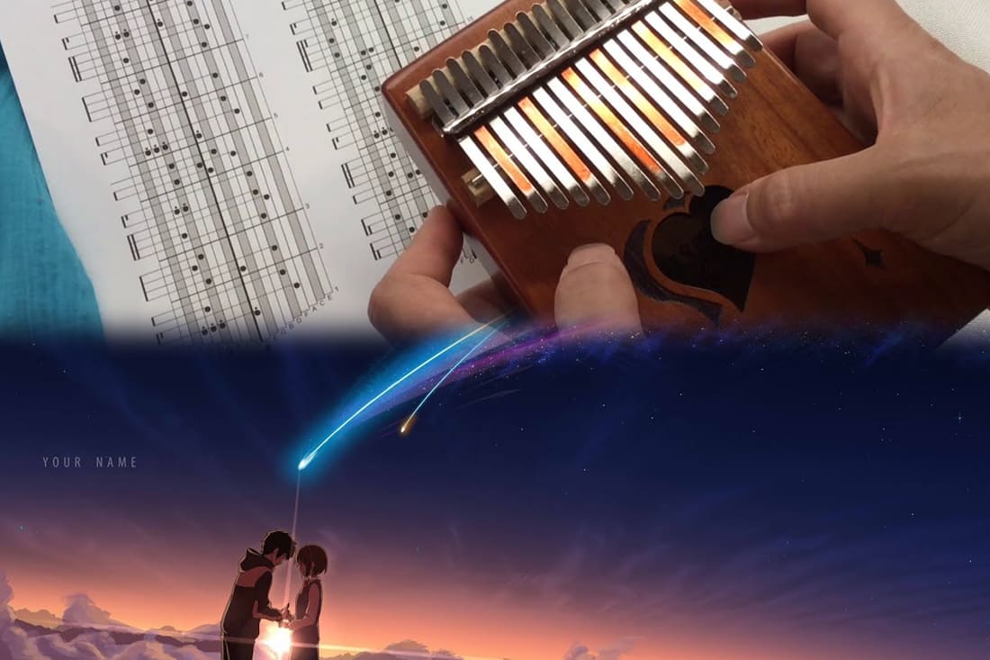 Partition Kalimba Sparkle Kimi No Na Wa