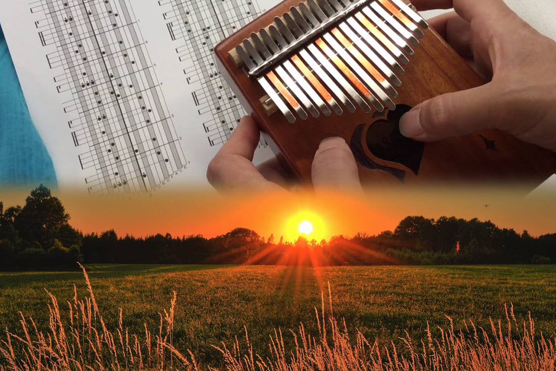 Partition Kalimba You Are My Sunshine