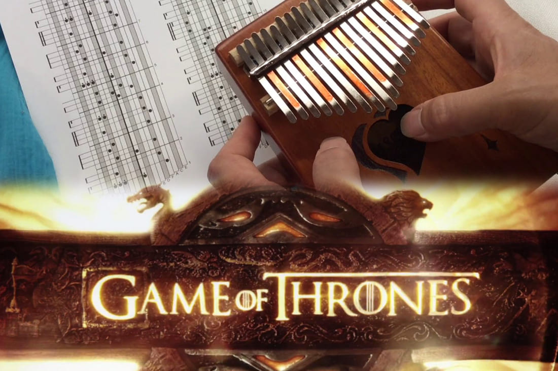 Partition kalimba Game of Thrones