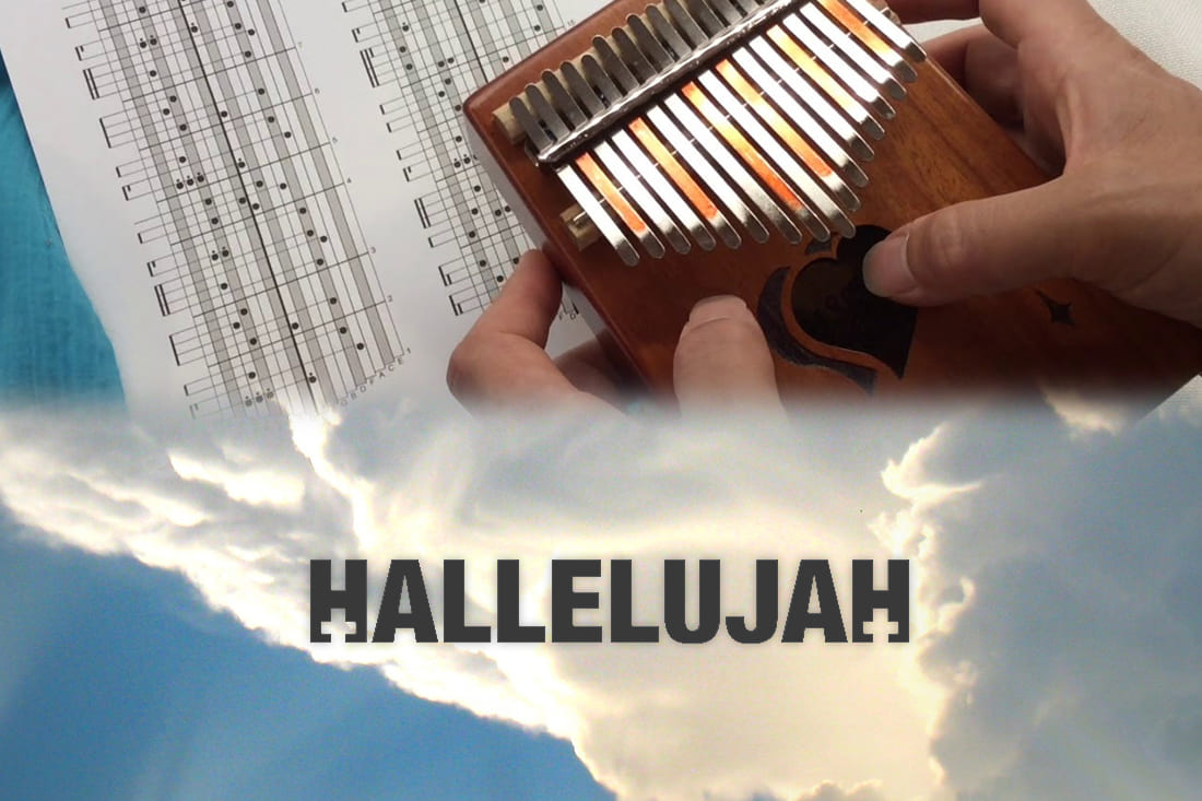 Partition kalimba Hallelujah