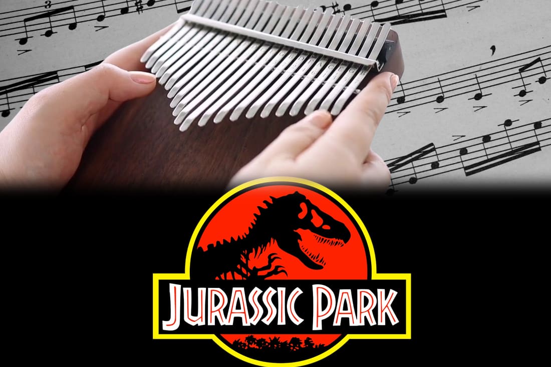 Partition kalimba Jurassic Park