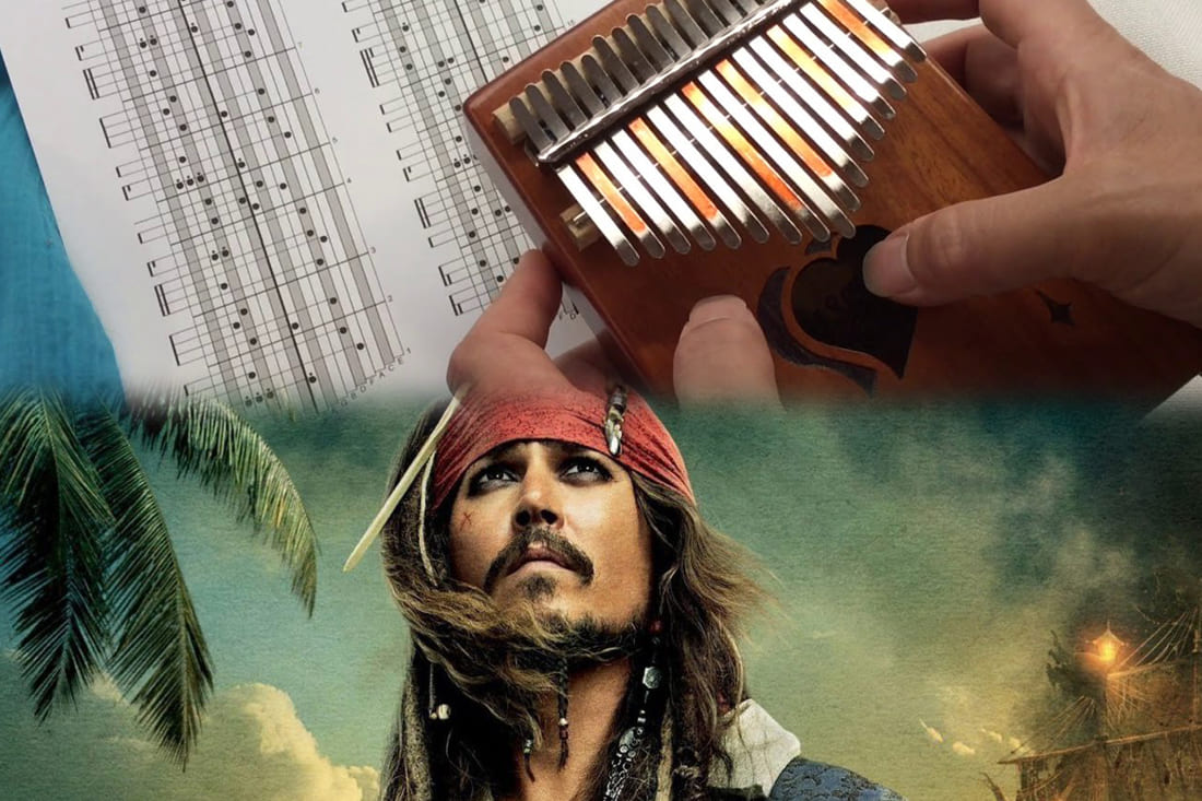 Partition kalimba Pirates des Caraïbes