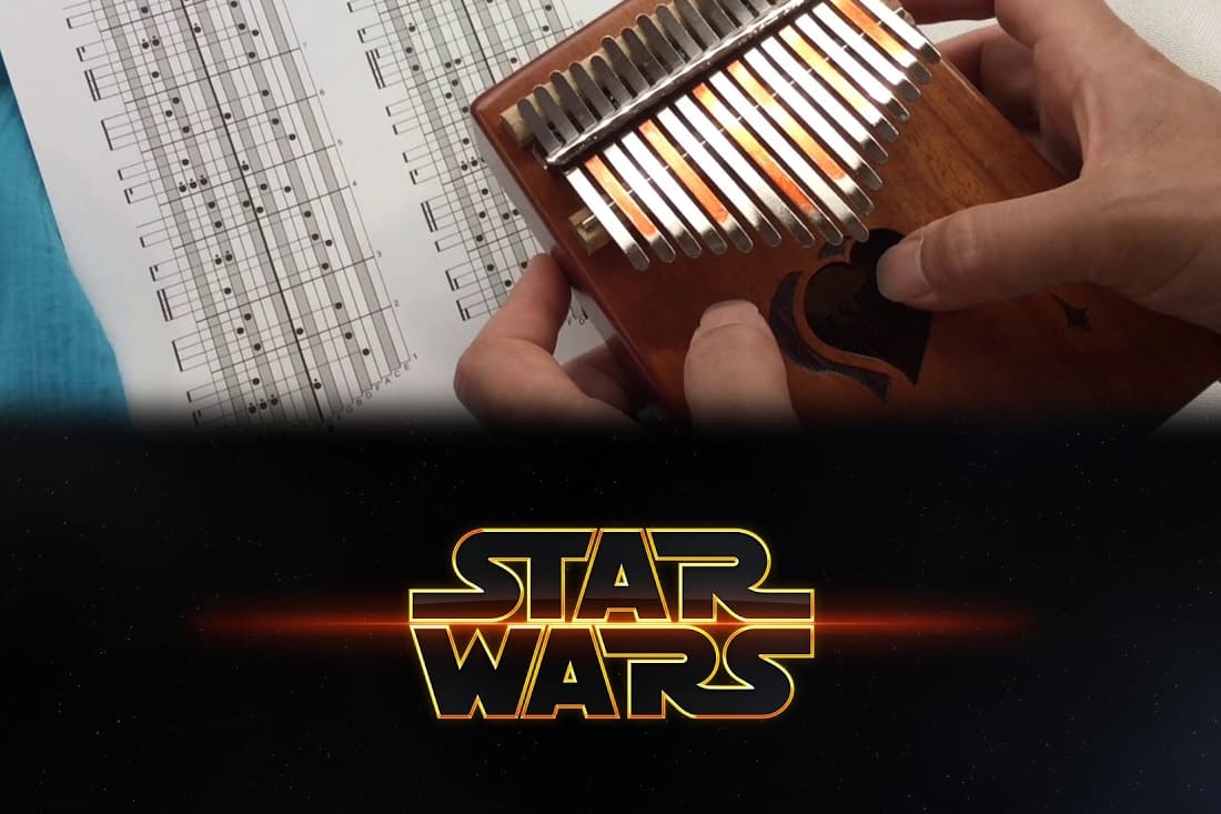 Partition kalimba Star Wars