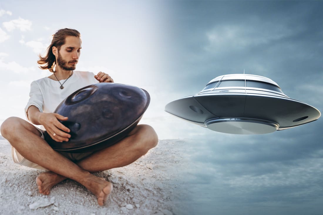 Quel instrument a la forme d'une soucoupe volante ?