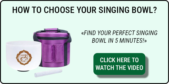 Banner explaining how to choose your crystal singing bowl desktop