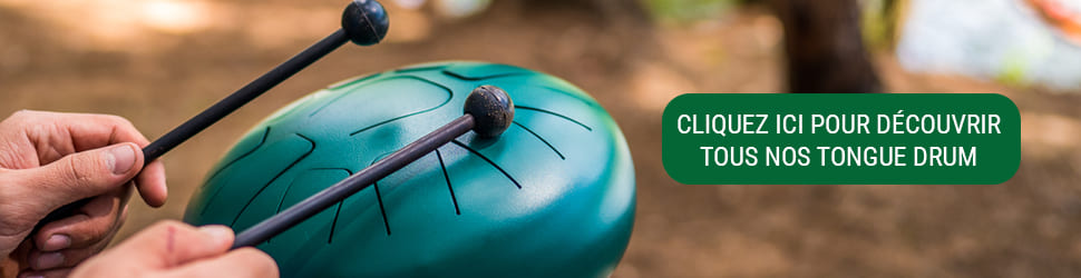 Bannière collection de Tongue Drum