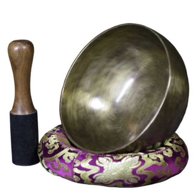 Bol chantant tibétain martelé à la main