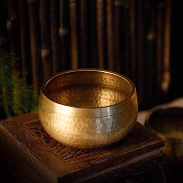 Bol chantant tibétain purification présentation