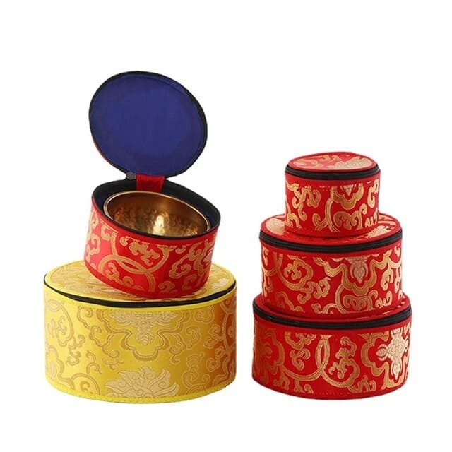 Tibetan singing bowl case
