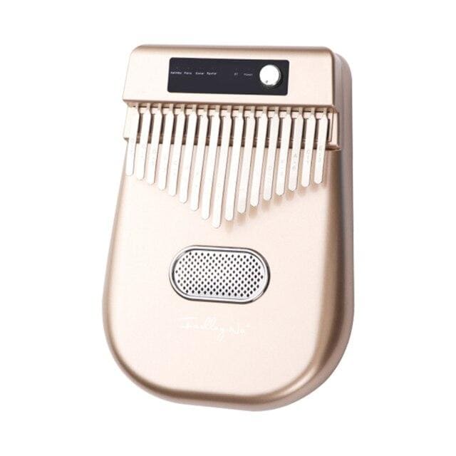 Gold electronic kalimba