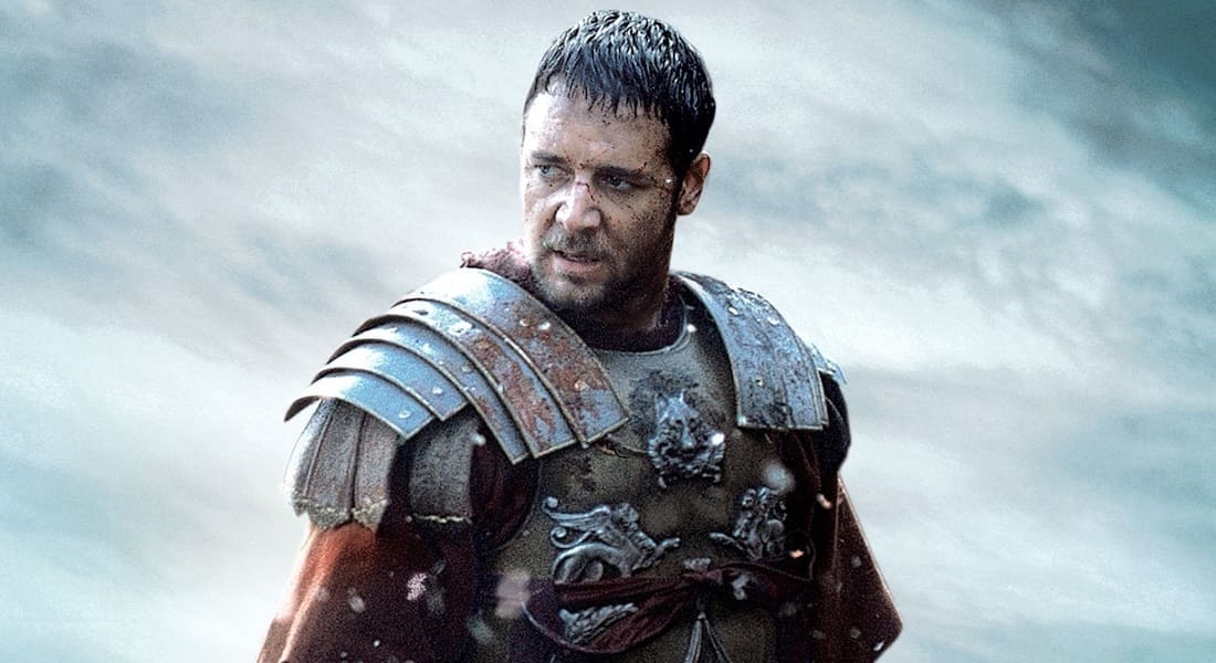 General Maximus in Roman legion uniform