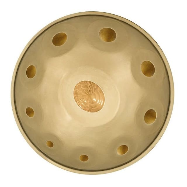 Handpan avec baguettes