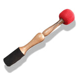 Hybrid mallet for a Tibetan singing bowl