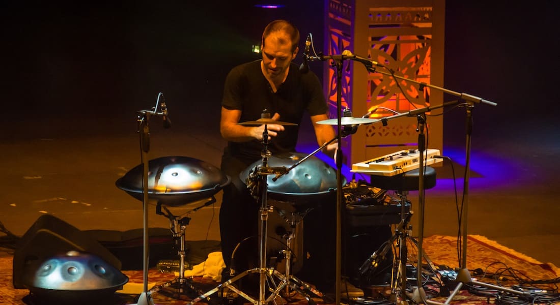 Jérémy Nattagh performing live on stage