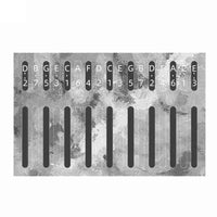 Kalimba autocollants Design Marbre