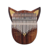 Kalimba instrument de musique Animal Chat Rétro