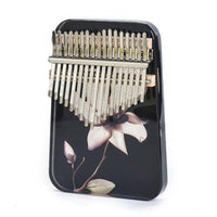 Kalimba plastique Design Fleur