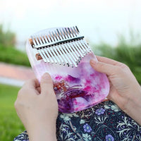 Kalimba plat Motif Japon