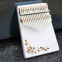 Kalimba pour débutant Design Fleurs et Feuilles