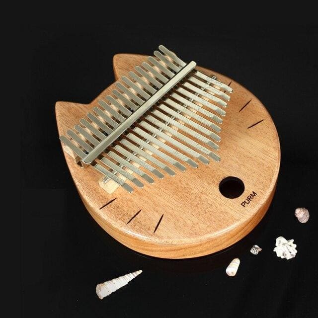 Acoustic mahogany kalimba